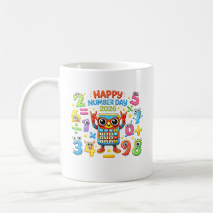 Mug Joyeuse journée des nombres 2026 Calculatrice Conc