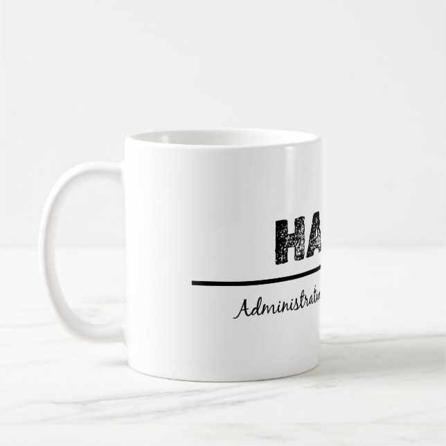 Mug Joyeuse journée des professionnels de l'administra (Gauche)