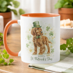 Mug Joyeuse Saint-Patrick Setter Irlandais