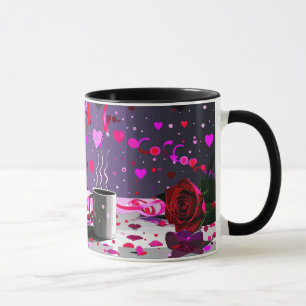 Mug Joyeuse Saint-Valentin avec tout mon amour