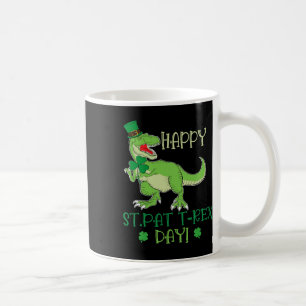Mug Joyeuse St Patrex journee Pat T-rex Dino Irlandais