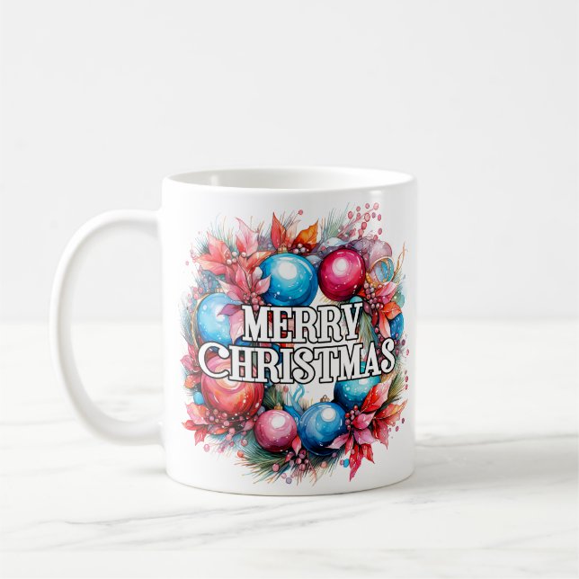 Mug Joyeuses fêtes | Joyeux Noël (Gauche)
