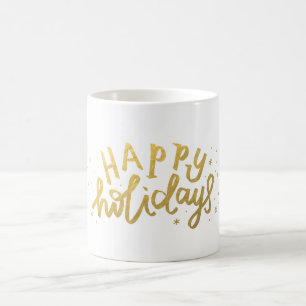 Mug Joyeuses Fêtes Lettre Doré Noël
