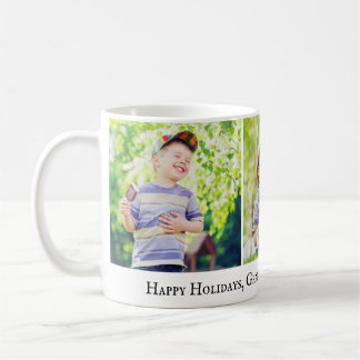 Mug Joyeuses Fêtes Papy Je T'Aime 3 Photo Enfant