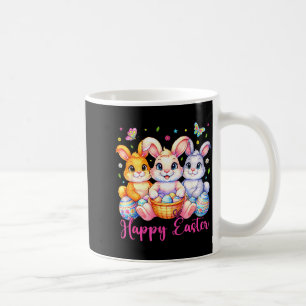 Mug Joyeuses Pâques 2026 Mignon Lapin Jour de Pâques F