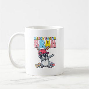 Mug Joyeuses Pâques Bruh Lapin Dab Lapin Danse Garçons
