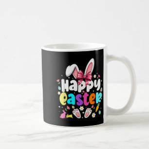 Mug Joyeuses Pâques Coquette Nœud Lapin Jour de Pâques