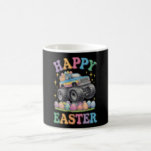 Mug Joyeuses Pâques Drôle de Monster Truck Écrase des 