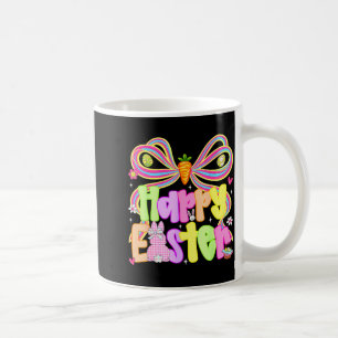 Mug Joyeuses Pâques Groovy Rétro Gingham Lapin Fillett