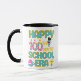 Mug Joyeux 100ème Jour De L'Ère De L'École