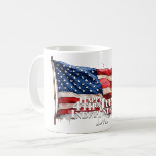 Mug Joyeux 4 juillet - Jour de l'Indépendance