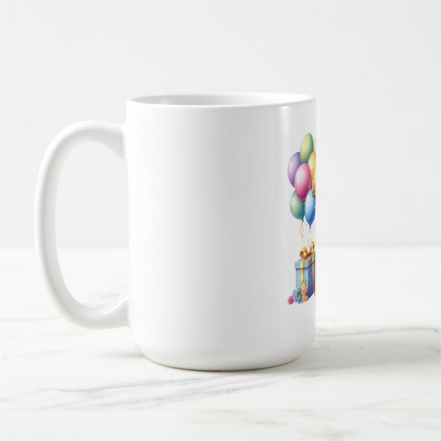 Mug Joyeux 7ème Anniversaire (Gauche)