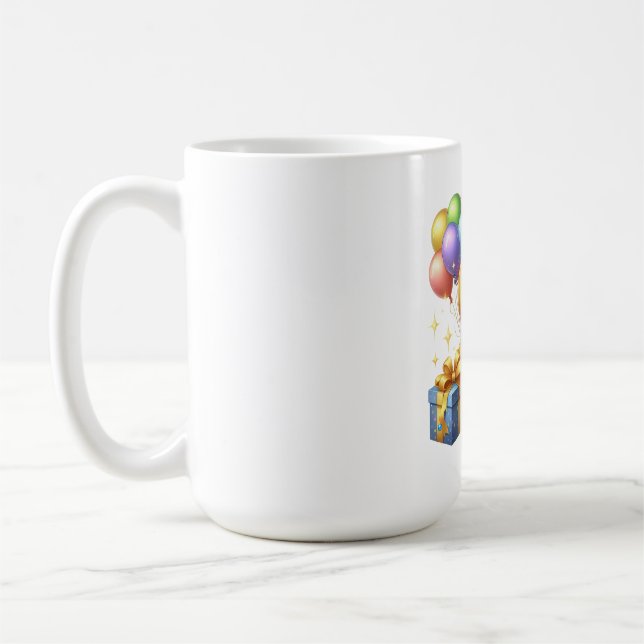 Mug Joyeux 8e Anniversaire (Gauche)