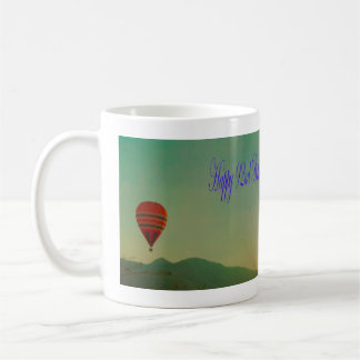 Mug Joyeux 92e anniversaire Hot Air Balloon