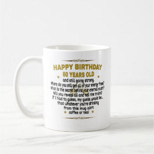 Mug Joyeux anniversaire 60 ans
