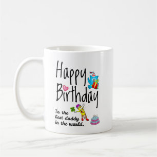 Mug Joyeux anniversaire au meilleur papa du monde