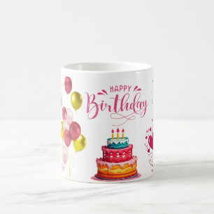Mug Joyeux Anniversaire pour la conception d'enfants d