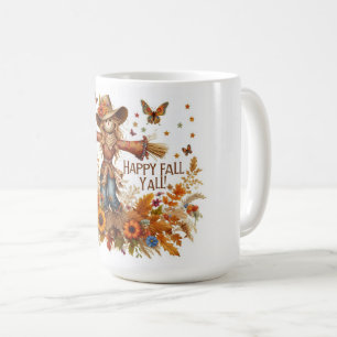 Mug Joyeux automne Ya'll Scarecrow