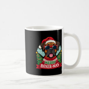 Mug Joyeux Boxer-mas Jote Boxer Chien Noël