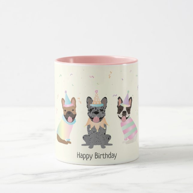 Mug Joyeux Bulldogs français (Centre)