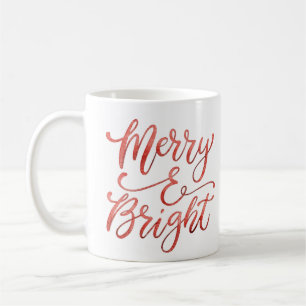 Mug joyeux cadeau de Noël, cadeau de Noël moderne gif