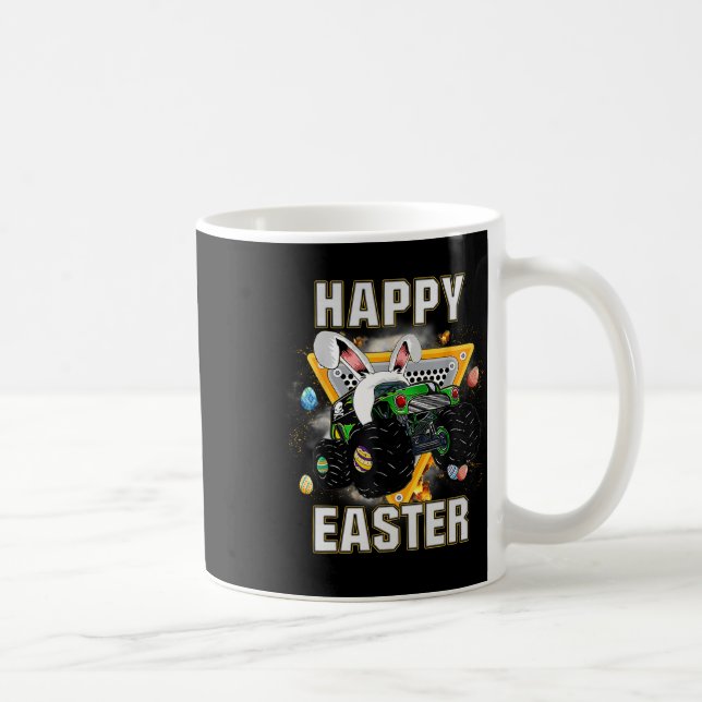 Mug Joyeux Camion Monstre de Pâques OEufs de Pâques En (Droite)