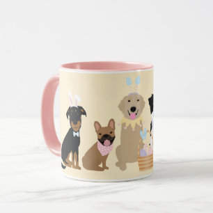 Mug Joyeux Chiens de Pâques