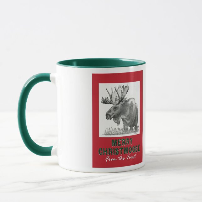 Mug Joyeux Christmoose (Gauche)