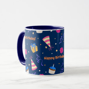 Mug Joyeux design de célébration d'anniversaire