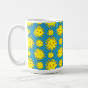 Mug Joyeux dessin de face de soleil