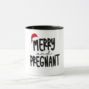Mug Joyeux & Enceinte Annonce de Grossesse Chapeau de