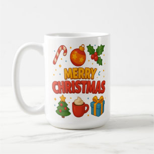 Mug Joyeux et lumineux - Noël lunatique