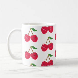Mug Joyeux Fruit de Cerise Mignonne Souriante