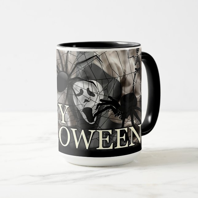 Mug Joyeux Halloween (Devant droit)