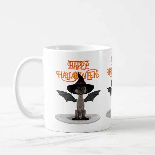 Mug Joyeux Halloween. (Gauche)