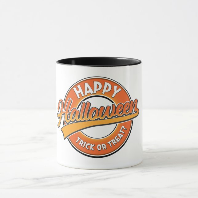 Mug Joyeux Halloween Tock ou Treat? (Centre)