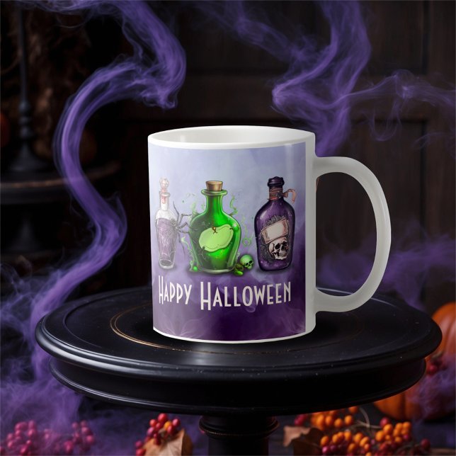 Mug Joyeux Jar d'apothecaire d'Halloween (Créateur téléchargé)