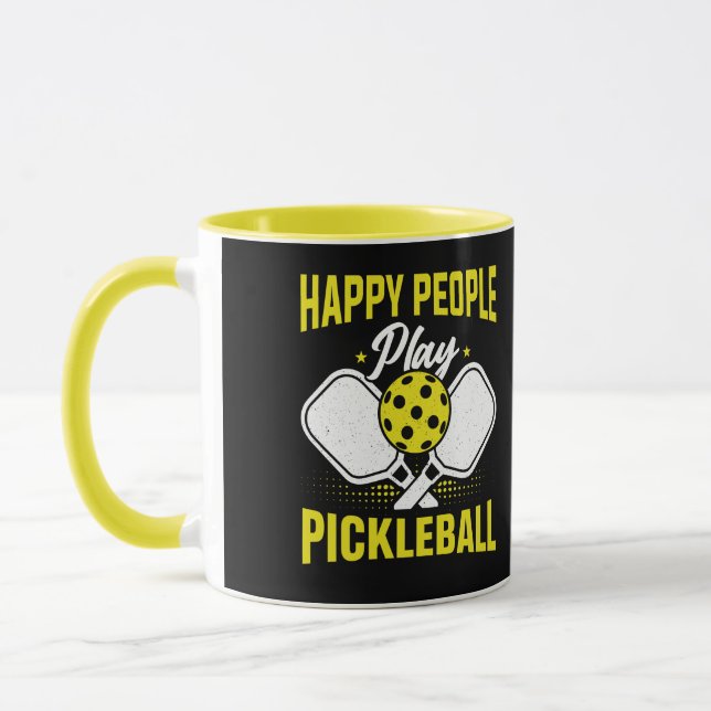 Mug Joyeux Jouer au Pickleball (Gauche)