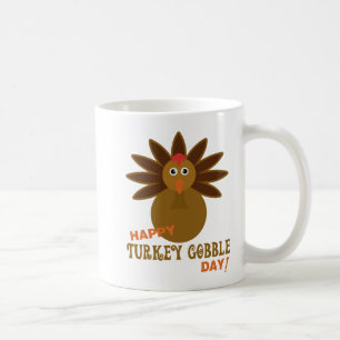 Mug Joyeux Jour de la grogne turque Thanksgiving