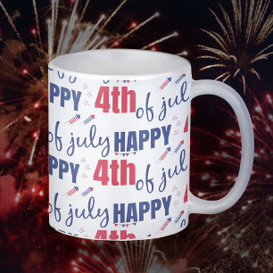 Mug Joyeux Jour de l'Indépendance 4 juillet