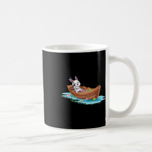 Mug Joyeux Jour de Pâques Bunny Pêcheur Pêcheur Enfant