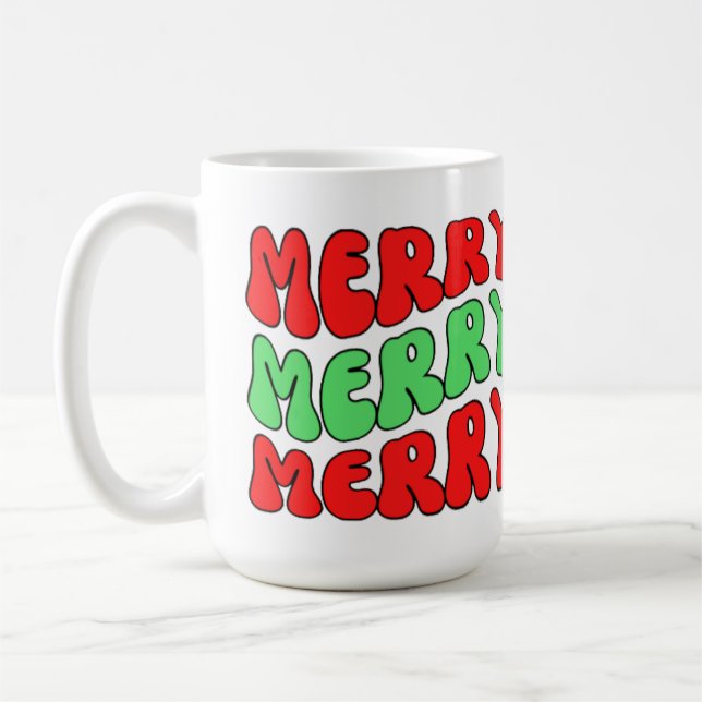 Mug Joyeux Joyeux Joyeux (Gauche)