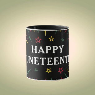 Mug Joyeux Junetdix fêter le Jour de l'Indépendance de