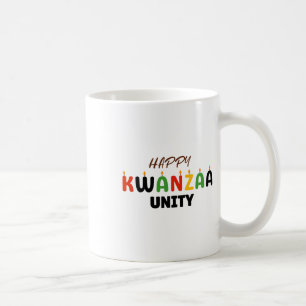 Mug Joyeux Kwanzaa Kinara-sept Principes De Kwanzaa U