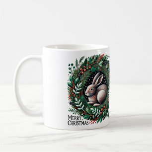 Mug Joyeux lièvre de Noël