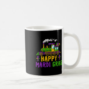 Mug Joyeux Mardi Gras Jester Train Carnival Parade Par