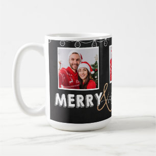 Mug Joyeux Marié Noir Blanc Premier Noël