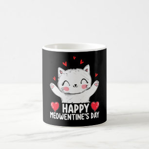 Mug Joyeux Meowentine's Day Chat Saint-Valentin Amour