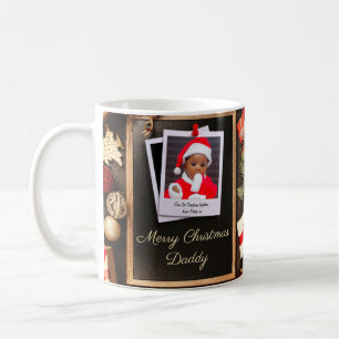 Mug Joyeux Modèle photo de la famille Christmas Daddy