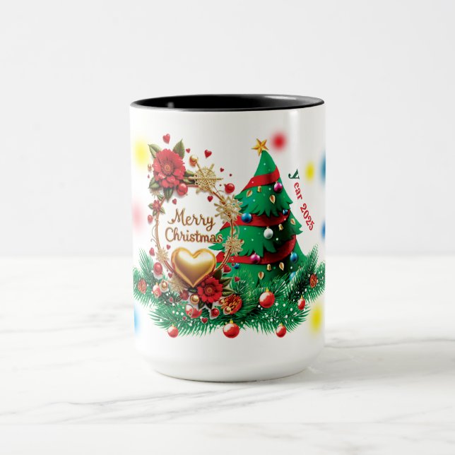 Mug Joyeux Noël 2025 (Centre)